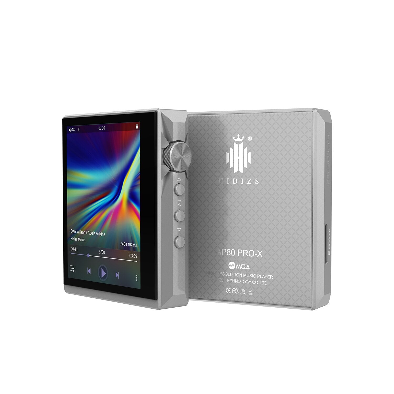 Hidizs AP80 PRO X (AP80PRO-X) Bluetooth Portable Music Player MP3